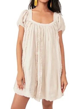 Free People Boho Mini Tunic Dress
